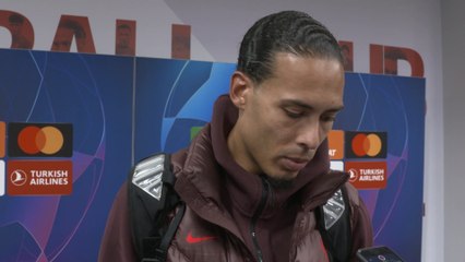 Liverpool's Virgil Van Dijk on Napoli and Spurs