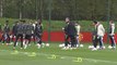 Manchester Utd training ahead of Sociedad Europa League showdown