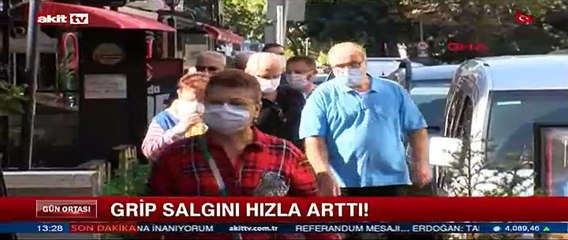 Grip salgını hızla arttı!