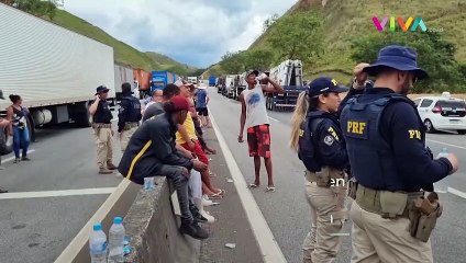 Tak Terima Hasil Pilpres, Sopir Truk Brasil Blokir Jalanan