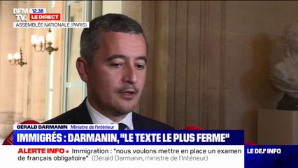 Gérald Darmanin annonce une hausse de "20% des expulsions sur un an"