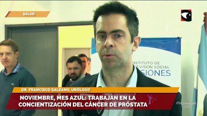 Noviembre, mes azul trabajan en la concientización del cáncer de próstata