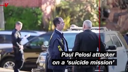 ‘Suicide Mission' - Paul Pelosi Attacker Had a List of Targets