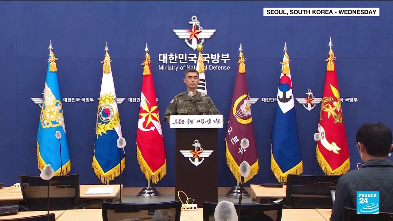 A North Korean Missile has landed close to the South Korean sea border: 'A Territorial invasion' says Yoon Suk-Yeol