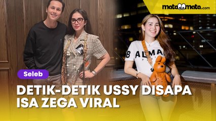 Detik-detik Ussy Sulistiawaty Disapa Isa Zega Viral