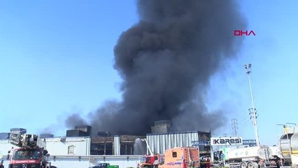 20 SAATTİR DEVAM EDEN YANGINA HELİKOPTERLE MÜDAHALE