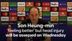 Son Heung-min ‘feeling better’ after head injury but Spurs awaiting assessment