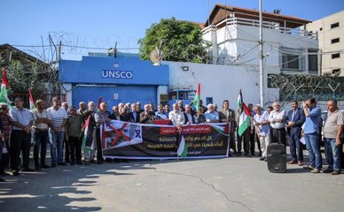 Filistinliler, Gazze'de Balfour Deklarasyonu'nu protesto etti
