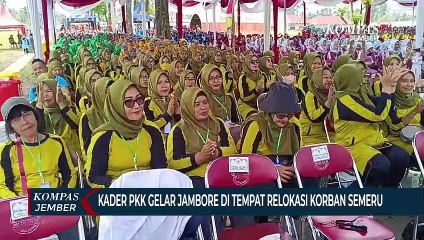 Bantu Korban Erupsi Semeru, PKK Lumajang Gelar Jambore Di Tempat Relokasi