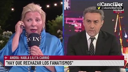 Elisa Carrió sobre Patricia Bullrich y Felipe Miguel