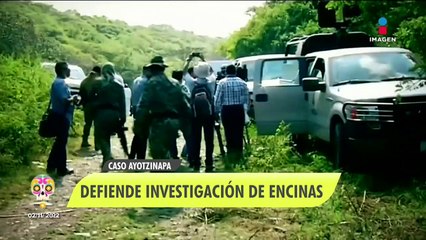 López Obrador defiende la investigación de Alejandro Encinas sobre el caso Ayotzinapa