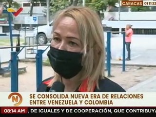 Caraqueños destacan que lazos de paz entre Venezuela y Colombia favorece la economía de ambos países