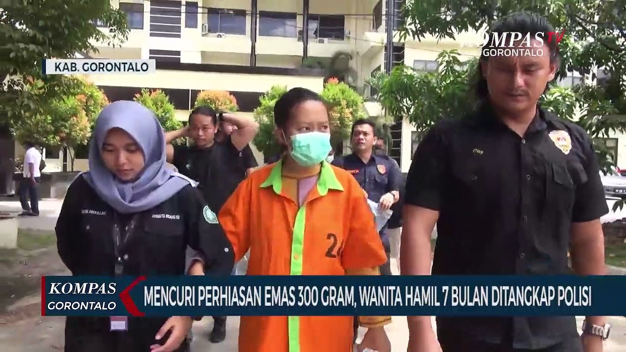 Mencuri Perhiasan Emas 300 Gram, Wanita Hamil 7 Bulan Ditangkap Polisi