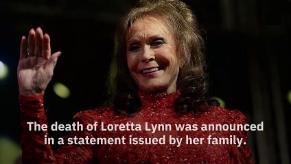 Country Music Icon, Loretta Lynn, Dead at 90