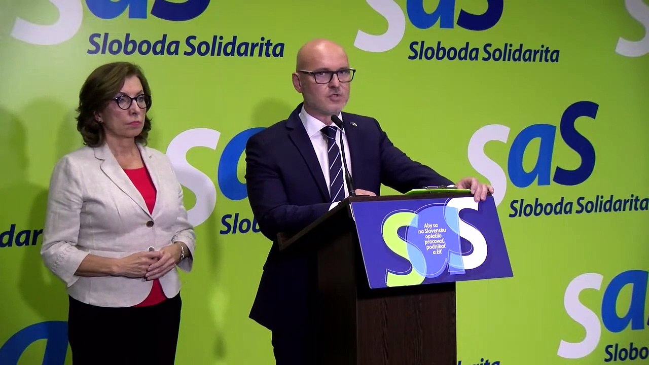 TK strany SaS - reakcia na predsedu NR SR B. Kollára