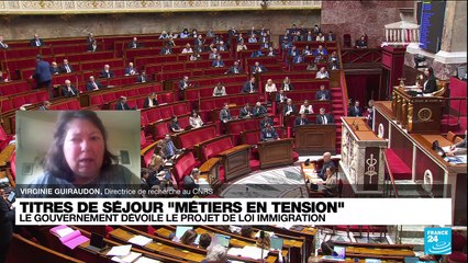 Titres de séjour pour les "métiers en tension" : le gouvernement dévoile le projet de loi immigration