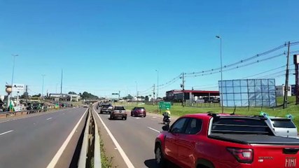 Motociata em apoio ao Presidente Bolsonaro é realizada em Cascavel
