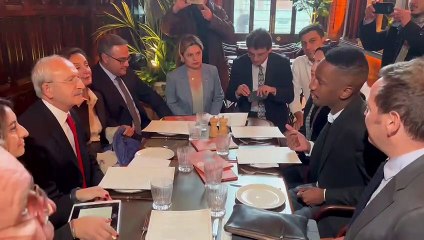 Kılıçdaroğlu Creater Fund yetkilileri ile görüştü