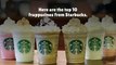 Starbucks Frappuccinos Ranked From Best to Last