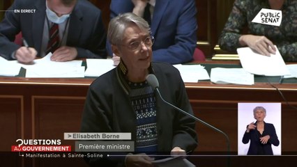 Sainte-Soline : Élisabeth Borne dénonce des « scènes inacceptables et profondément choquantes »