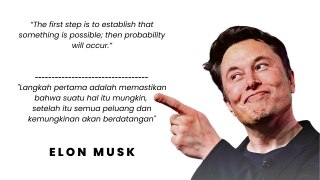 ELON MUSK Quotes that can CHANGES your LIFE