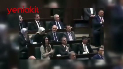 AK Parti Grup toplantısında Kılıçdaroğlu sloganı!