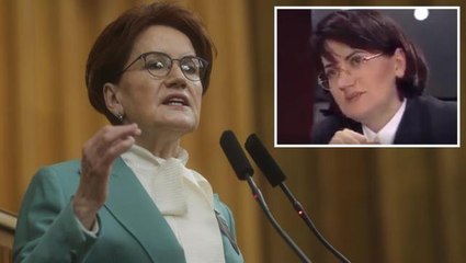 Akşener'e sosyal medyada dolaşıma giren 25 yıl önceki videosu soruldu, kameralar önünde hayli gerildi