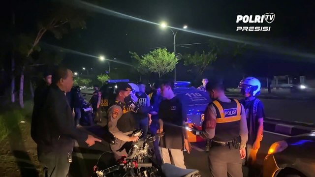 Patroli Gabungan Street Crime Polda Banten