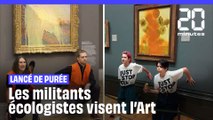 Des militants écologistes attaquent un tableau de Van Gogh à Londres