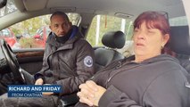 Friday Quick and Richard Warrior have been living in their car after being made homeless through a 'no-fault' eviction