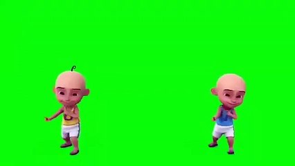 Greenscrean upin ipin joged