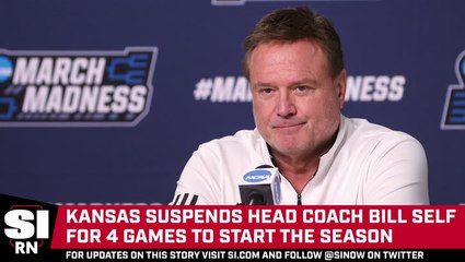 Kansas Suspends Head Coach Bill Self for First Four Games of the Season