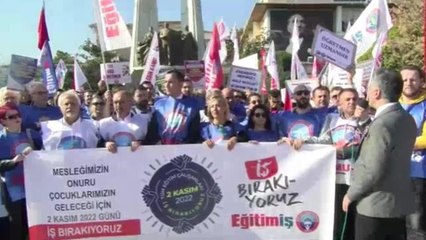 Öğretmenler Bir Günlük İş Bırakma Eyleminde… Eğitim İş Genel Başkanı Kadem Özbay: "Diploması Olmayanlar Bize Ahkâm Kesemez"