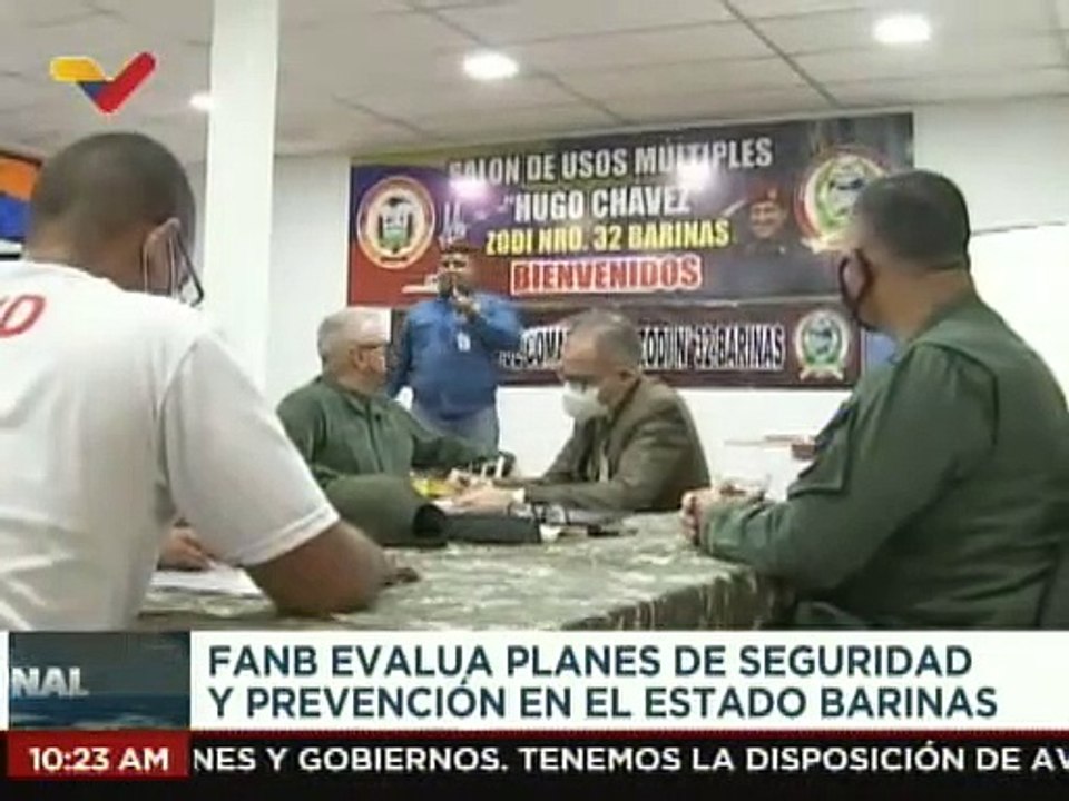 Autoridades judiciales y FANB evaluaron planes de seguridad y prevención en Barinas