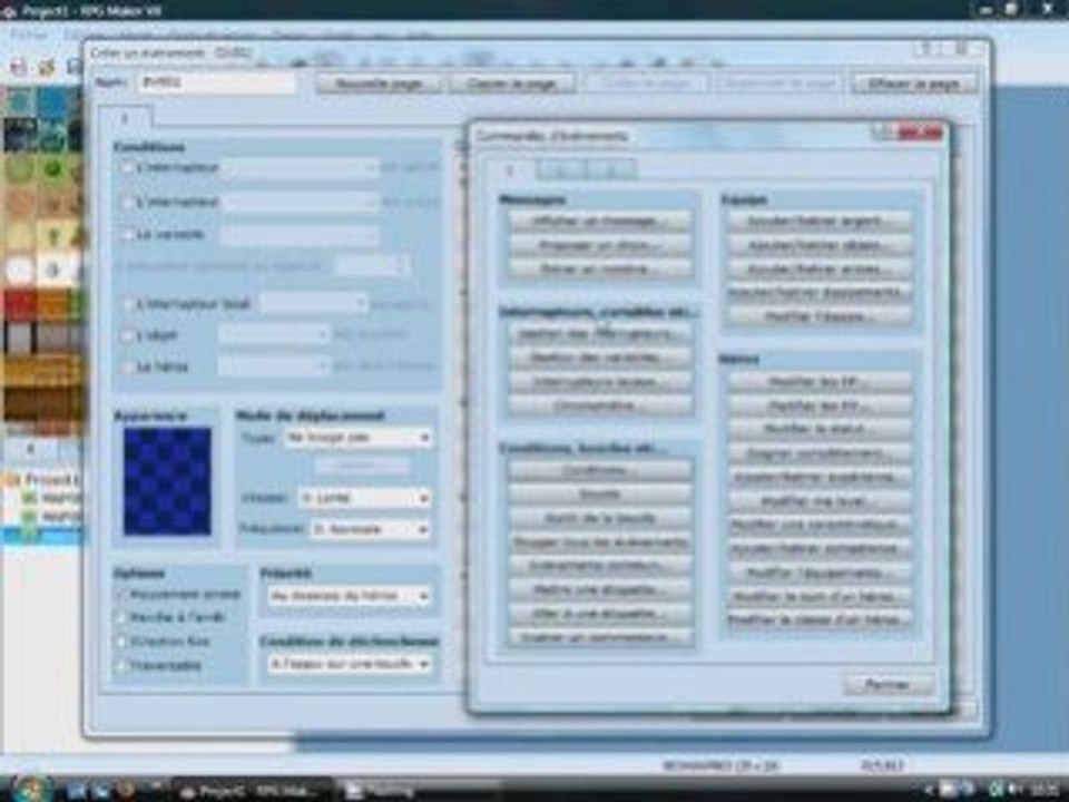 Tuto rmvx - variables