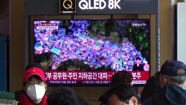 Corea del Norte disparó 23 misiles, uno de ellos cerca de Corea del Sur