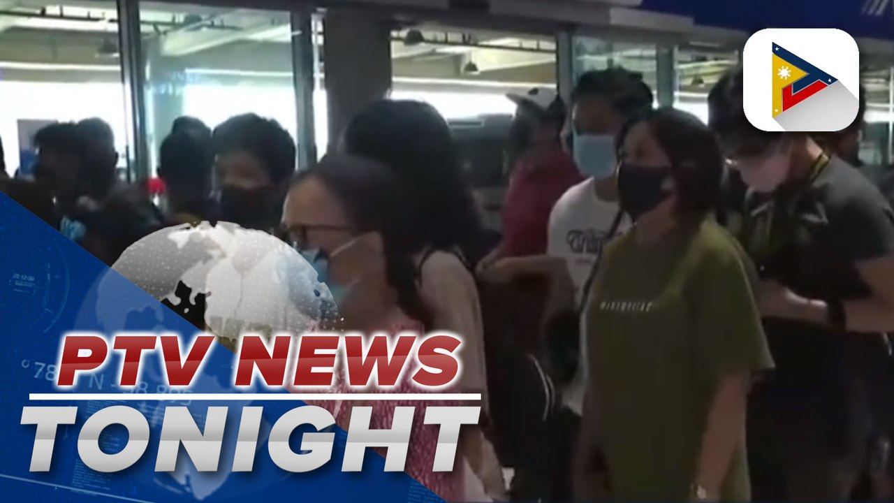 Long Undas holiday weekend is over, tens of thousands who left for the provinces last week arrive at the PITX