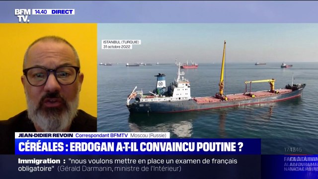 La Russie renonce à sortir de l'accord sur les exportations de céréales