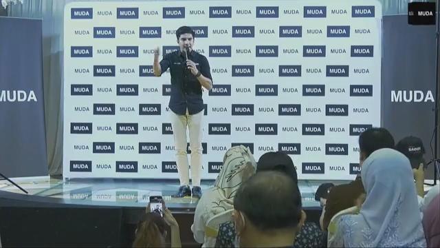 Syed Saddiq diumumkan sebagai calon MUDA di Parlimen Muar pada PRU15
