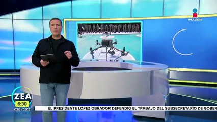 Gobierno CDMX presenta la Unidad de Inteligencia Aérea "Águila"