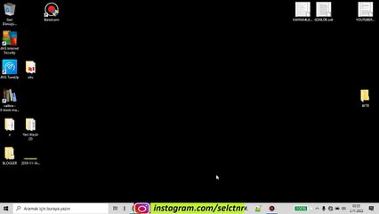 DOSYALARI GERİ DÖNÜŞÜM KUTUSUNA TAŞIMADAN SİLMEK