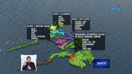 CALABARZON, Bicol, Western Visayas AT BARMM, isinailalim sa state of calamity | Saksi