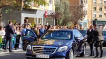 Entrega del regalo del pan de Ablitas a la Reina Letizia