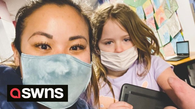 Teacher and pupil bond after discovering they are both missing the lower part of one of their arms