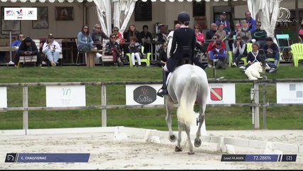 Grand National FFE - AC Print - Dressage | Mâcon (FRA) | Charlotte CHALVIGNAC | ICARO DAS FIGUEIRAS