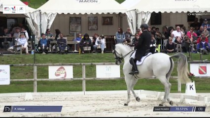 Grand National FFE - AC Print - Dressage | Mâcon (FRA) | Pierre VOLLA | SILVERMOONS MARIECHEN