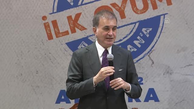 AK Parti Sözcüsü Çelik, İlk Oyum Erdoğan'a, İlk Oyum AK Parti'ye programına katıldı