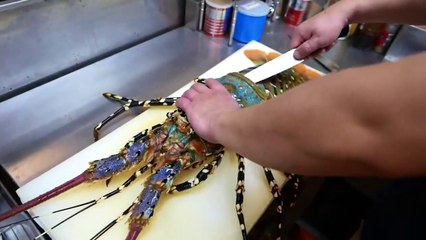 Asian Food | Sashimi Japan Seafood - GIANT LOBSTER