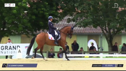 Master Pro FFE - Dressage | Vierzon (FRA) | Barbara CLEMENT KLINGER | BOLERO DU COUSSOUL
