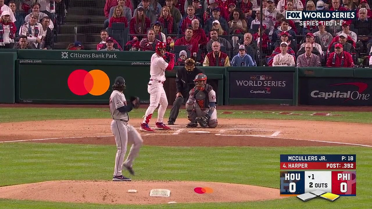 Bryce Harper with a NO-DOUBTER!! He electrifies the Philly crowd with a first inning home run!